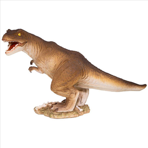 This Jurassic Sized T Rex Dinosaur Statue Promises To Prowl Your Flowerbed With Deadly Impact 0535