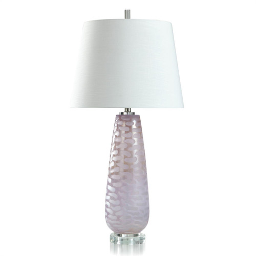 StyleCraft Subtle Ombre Glass And Acrylic Table Lamp L332173DS