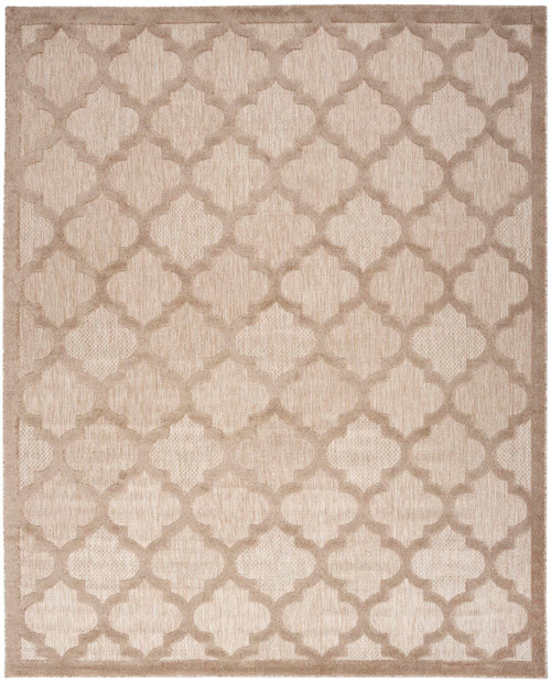 Nourison Easy Care 9' x 12' Area Rug With Natural Beige Finish 099446042491