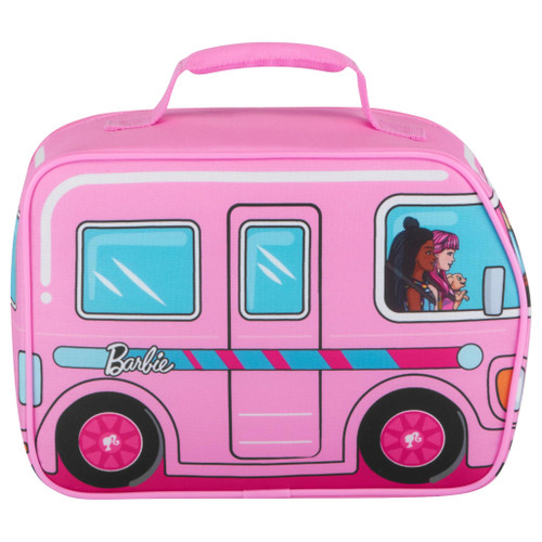 Thermos Barbie Single Compartment Insulated Lunch Bag Girls Pink