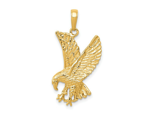 FJC Finejewelers 10 kt Yellow Gold Eagle Charm 25 x 16 mm GQ10K4853W