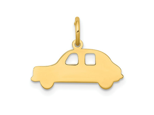 FJC Finejewelers 14 kt Yellow Gold Compact Car Charm 15 x 19 mm GQYC520A