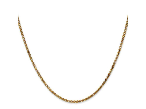 FJC Finejewelers 14 kt Yellow Gold Bright Cut Spiga Chain 26 Inches x 2.1 mm GQPEN13126A