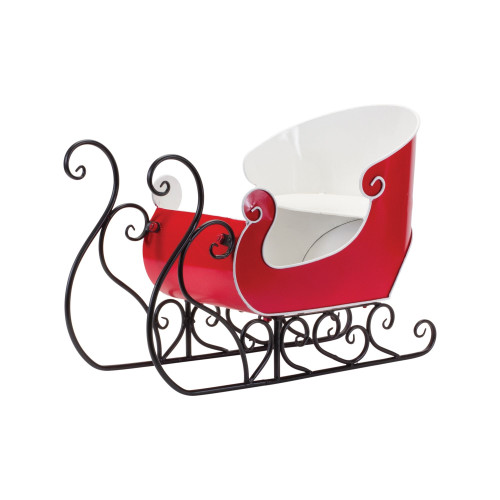 24.5" Santa Sleigh Christmas Tabletop Decoration