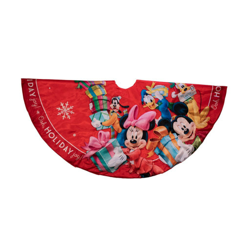 48" Mickey and Friends Christmas Tree Skirt