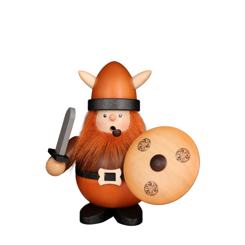 10” Christian Ulbricht Smoker Viking Christmas Figurine