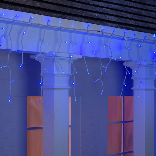 Member's Mark Micro LED Icicle Lights, Blue (300 Count)