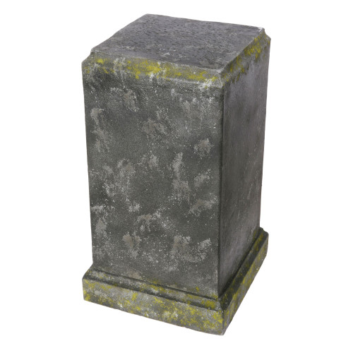32" Gray and Green Traditional Style Ever Pedestal Base