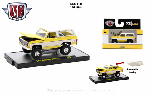 M2 Machines Auto Thentics 1:64 1974 Chevrolet K5 Blazer Release 75