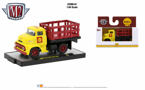 M2 Machines Auto Trucks 1:64 1956 Ford COE Stake Bed Release 81