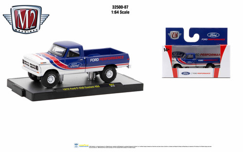 M2 Machines Auto Trucks Rel 87 1:64 1972 Ford F250 Custom 4x4