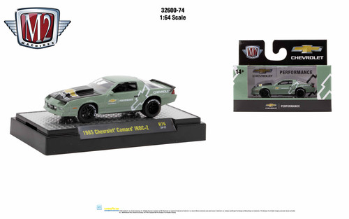 M2 Machines 1:64 Auto Authentic 1985 Chevrolet Camaro IROC-Z RELEASE 76