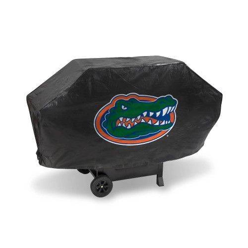 68" x 35" Green and Orange College NCAA Florida Gators Deluxe Grill Cover