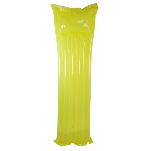 72-Inch Inflatable Yellow Water Sports Swimming Pool Air Mattress