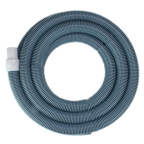 Blue and White Extruded EVA In Ground Swimming Pool Vacuum Hose 25' x 1.5"