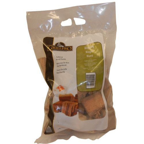 11.25" Red and Yellow Hickory Chunks for Barbeque