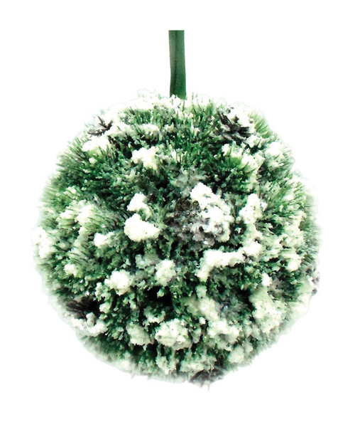 Greenfields 1 ft. Snowy Topiary - Case Of: 4