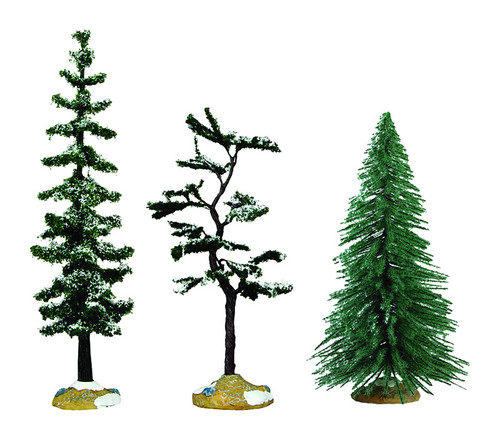 Lemax Evergreen Tree Christmas Decor - Case Of: 12; Each Pack Qty: 1;