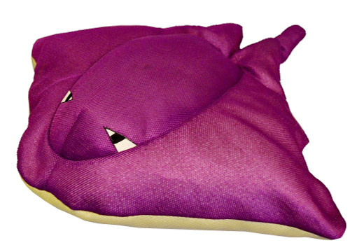 30" Cruz Seaside Rider Stuffed Floating Stingray Swimming Pool Pillow