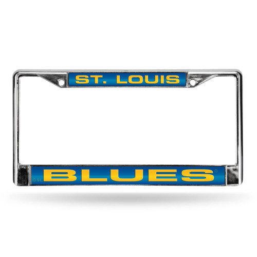 6" x 12" Yellow and Blue NHL St. Louis Blues Rectangular License Plate Cover