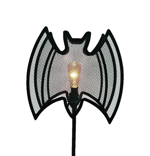 Celebrations 3 PC Bat Pathway Lighted Halloween Decoration 7.5 in. H x 4.5 ft. W 3 pk - Case Of: 6; Each Pack Qty: 3; Total Items Qty: 18