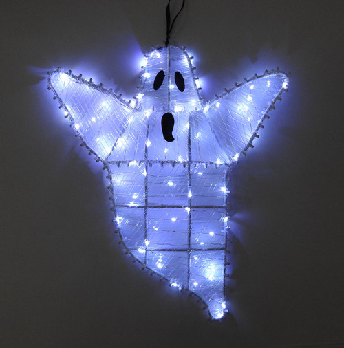 Celebrations LED Prelit Ghost Hanging Dcor - Case Of: 6; Each Pack Qty: 1;
