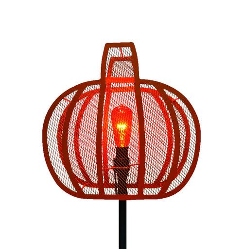 Celebrations 3 PC Pumpkin Pathway Lighted Orange Halloween Decoration 7.5 in. H x 4.5 ft. W 3 pk - Case Of: 6; Each Pack Qty: 3; Total Items Qty: 18