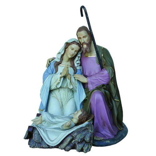 5' Giant Commercial Grade Fiberglass Holy Family Christmas Outdoor Decoration