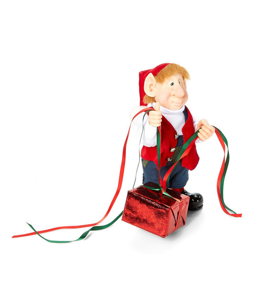 10" Zims The Elves Themselves Raymond Collectible Christmas Elf Figure
