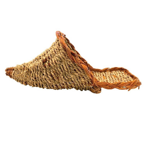 Homvare 13" Long Branch Standard Ratan Wicker Cornucopia Artificial Ornament