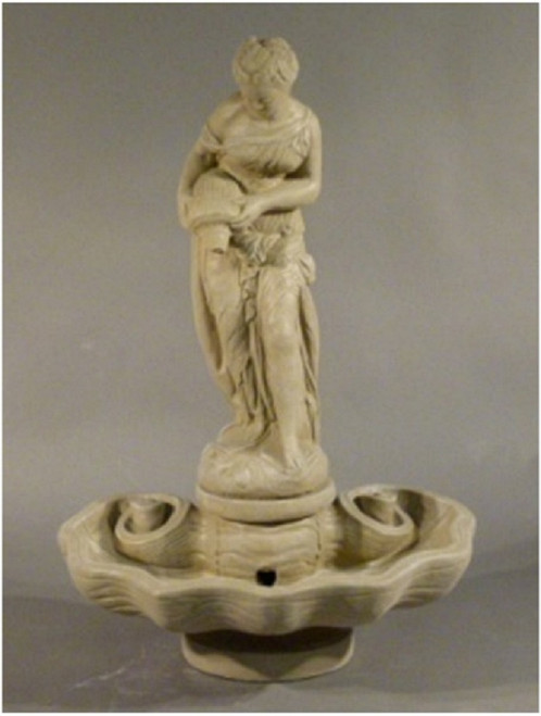 48” Marble Finished Adrianne Outdoor Patio Garden Water Fountain