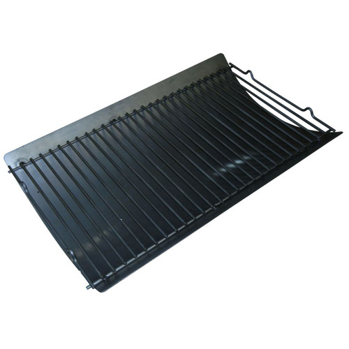 20.25" Gray and Black Ash Pan for Chargriller Gas Grills