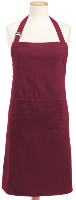 32" Wine Red Adjustable Chef Kitchen Apron