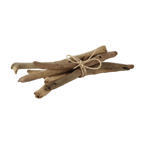 4" Brown Natural Driftwood Bundle