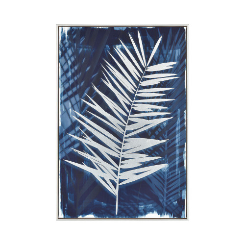 35.43" Blue, White, and Silver Key Biscayne Wall Decor