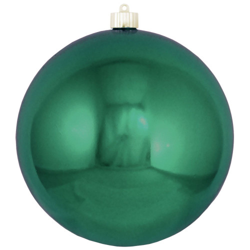 Green Shatterproof Matte Christmas Ball Ornament 8" (200mm)