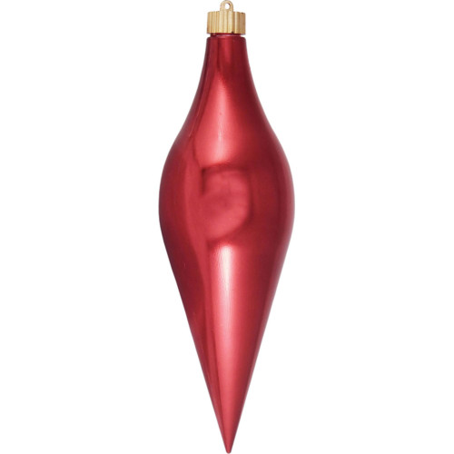 Sonic Red and Gold Shatterproof Christmas Long Drop Ornament 12.5" (320mm)