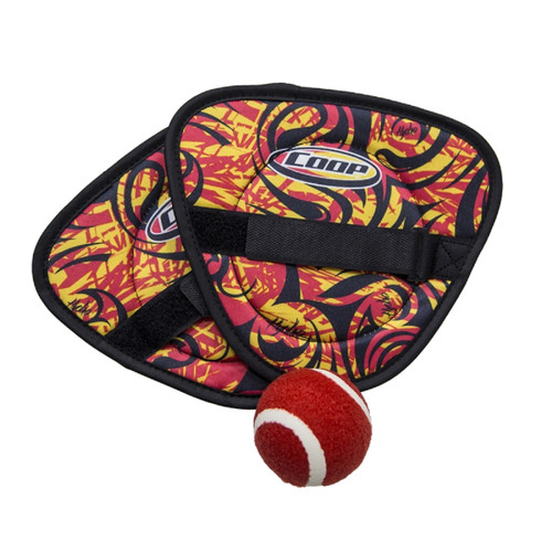 7.75" Tribal Red and Black Coop Hydro Catch Swimming Pool Game - 32556366