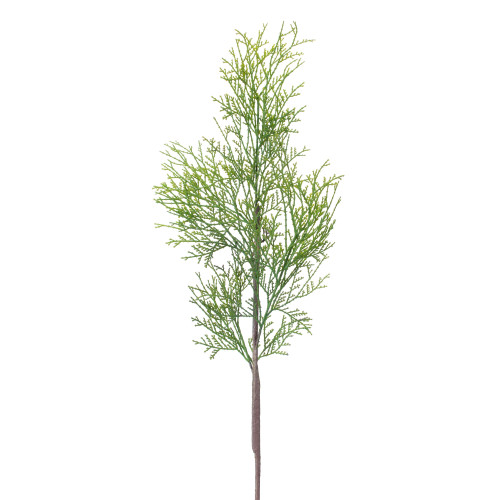 Pack of 12 Green and Brown Pine Artificial Sprays 24.5"