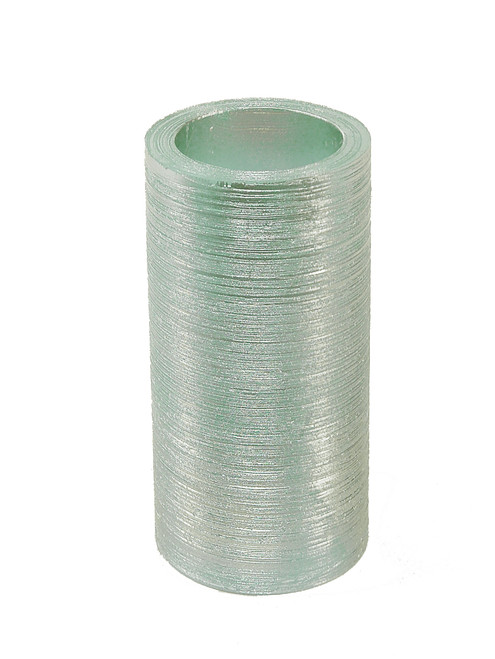 Pack of 6 Blue Battery Operated Flameless LED Wax Pillar Candles 6"