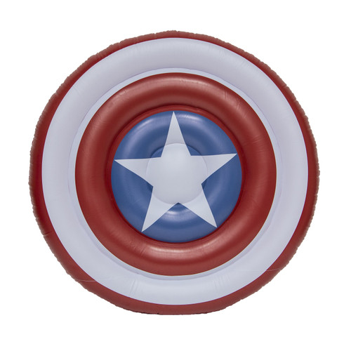 55" Inflatable Marvel Captain America Shield Over sized Island Float