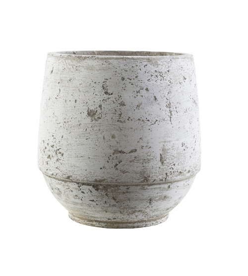 Roman Style Dolphin and Light Gray Decorative Cement Garden Patio Pot Planter 12.5"