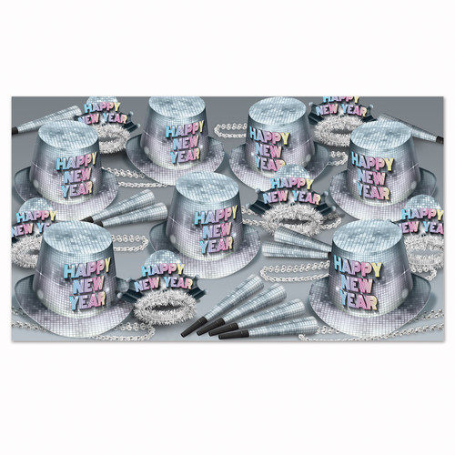 Disco Fever Asst for 50 - Party Assortments:Assortment of Goods:New Years: