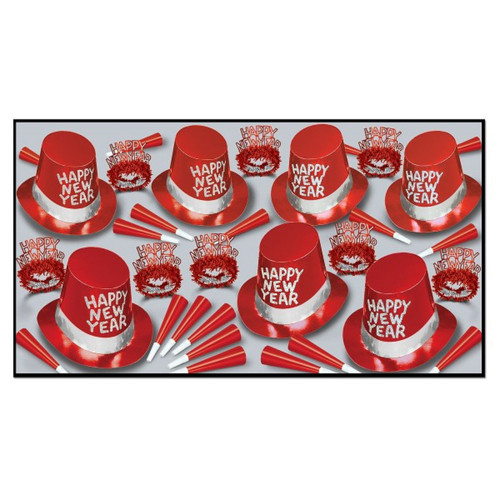 The Simply Red Kit For 50 People for New Year's Eve