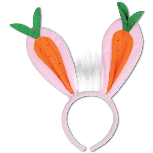 Pack of 12 Carrot Ears Bopper Headband Easter Costume Accessories