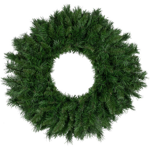 Lush Mixed Pine Artificial Christmas Wreath - 24" - Unlit