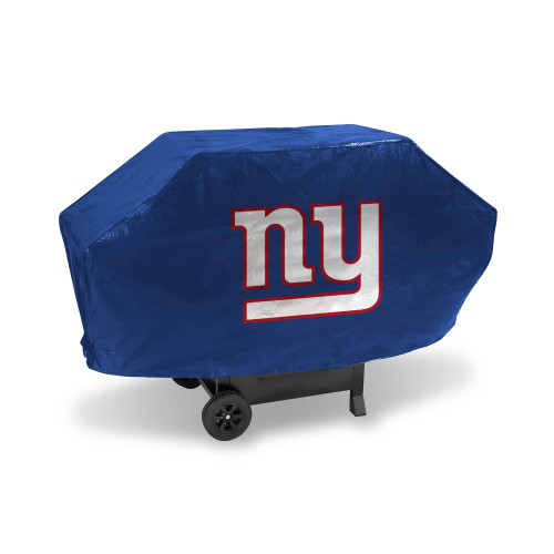 68" x 35" White and Red NFL New York Giants Deluxe Grill Cover