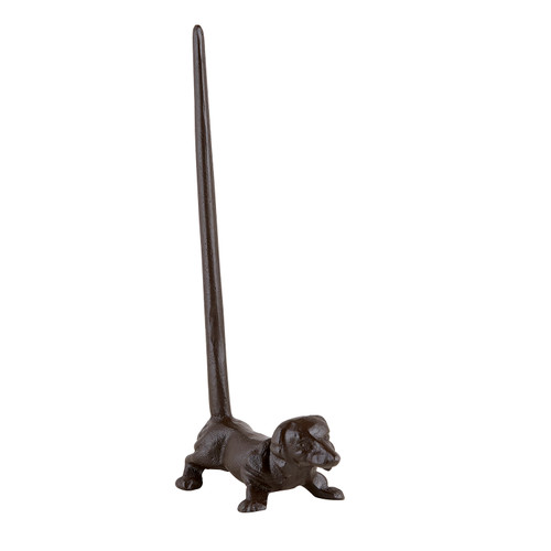 12" Brown Dog Design Paper Towel Holder