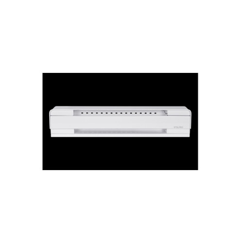 58.5" 1250W White Baseboard Heater 240V