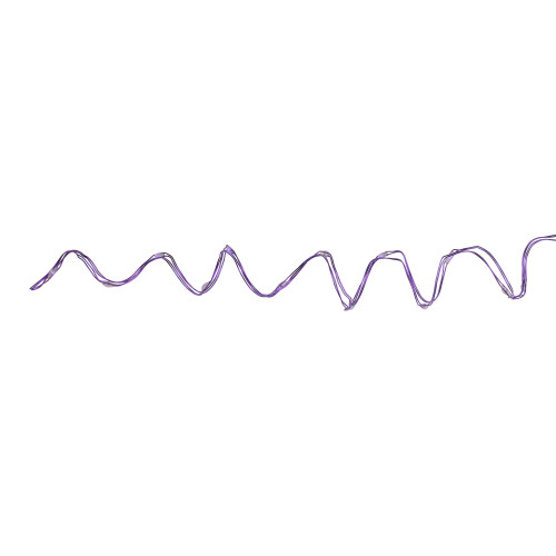 35 Battery Operated Purple LED Micro Fairy Christmas Lights - 6 ft Purple Wire